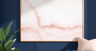 Elevate Your Space: The Allure of Soft Rose Gold and Deep Navy Blue Accents