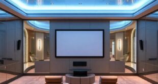 Reflections of Luxury: Designing an Elegant Home Theater with Mirrored Ceilings