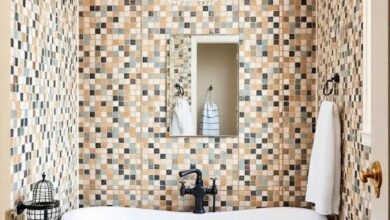 22 Charming Ideas for a Rustic Bathroom with Mosaic Tiles