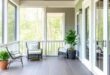 25 Inspiring Screened Porch Flooring Ideas You’ll Love