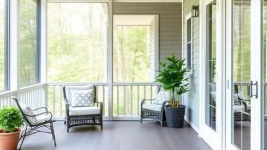 25 Inspiring Screened Porch Flooring Ideas You’ll Love