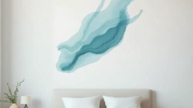 27 Inspiring Pieces of Abstract Bedroom Wall Art for You