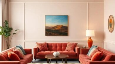 25 Elegant Ideas for a Retro Living Room with Velvet Seating