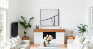 23 Inspiring Ideas for Shiplap-Walled Farmhouse Living Rooms