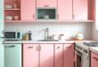 25 Charming Vintage Kitchens with Pastel Retro Appliances