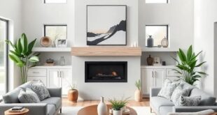 Embracing Modern Farmhouse Chic: Sleek Lines in Your Living Room Design