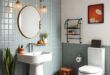 Embracing the Fusion: Designing an Eclectic Bathroom with Modern Retro Charm
