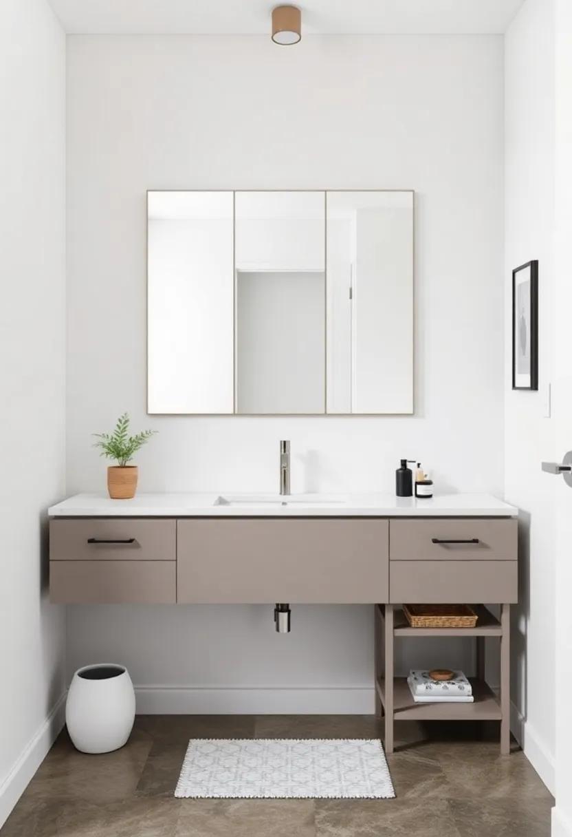29 Inspiring Apartment Bathroom Vanity Ideas to Maximize Style and Space