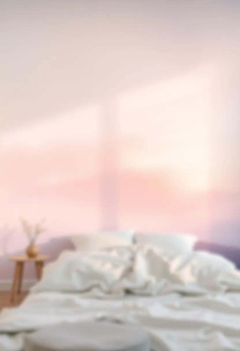 Dreamy Landscapes: A blurred landscape in soft pastels that invites⁣ imagination ​and ‌relaxation in the ‌bedroom