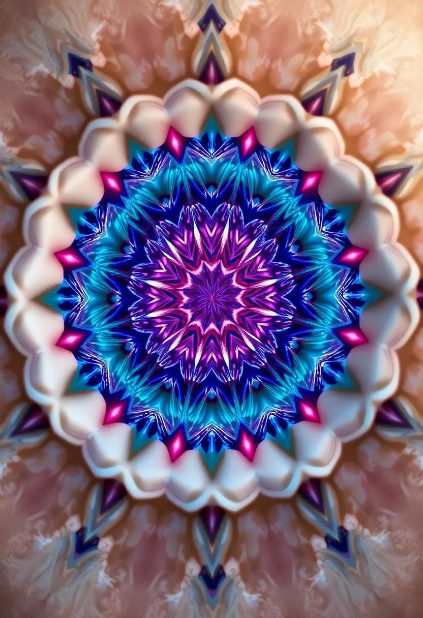 Kaleidoscope Fantasies: An intricate design that mimics a ⁤kaleidoscope, offering endless visual ⁤exploration each day