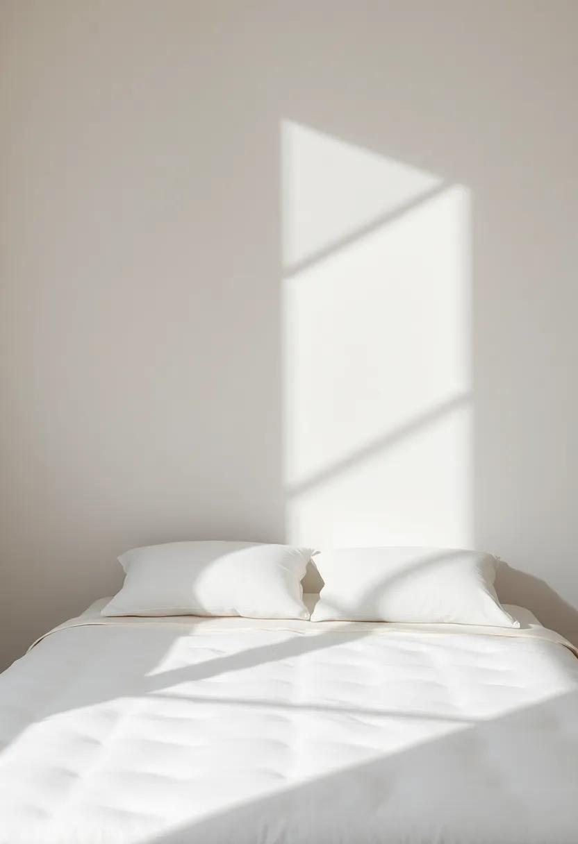 Soft shadows: A gentle play of light and shadow⁣ in neutral tones,creating a ⁣quiet ambiance perfect for winding ‍down
