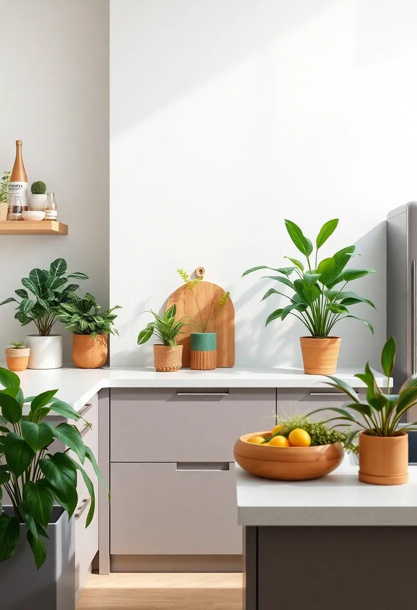 Garden Fresh: Incorporating Indoor‌ Plants⁢ for ⁢an Inviting Kitchen Touch