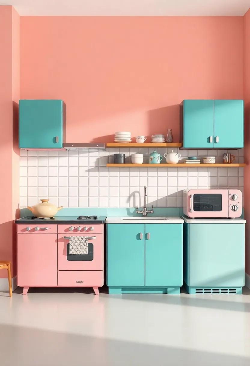 Retro Appliances with a‌ Modern⁤ Twist⁣ for a Playful‍ Kitchen Aesthetic