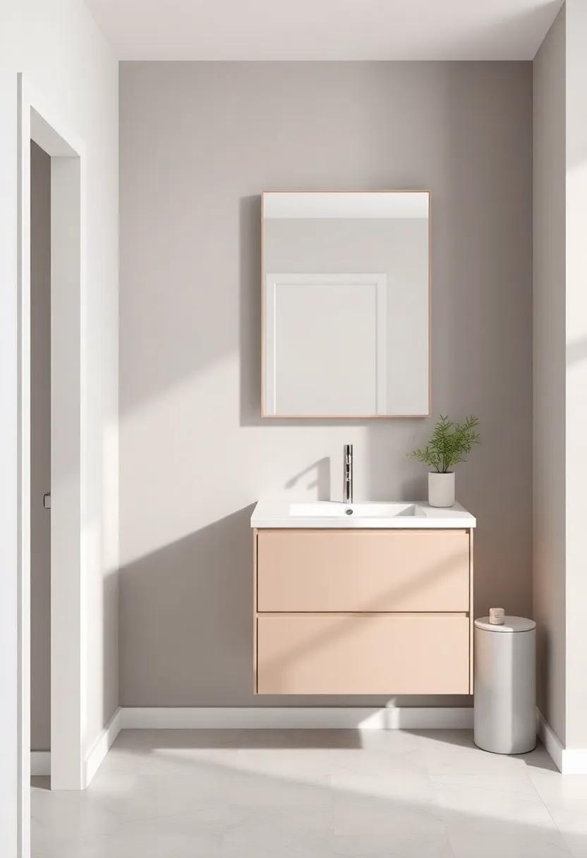 Contemporary Design: Select a vanity with ⁤geometric shapes and modern finishes for ​a fresh and current‍ look