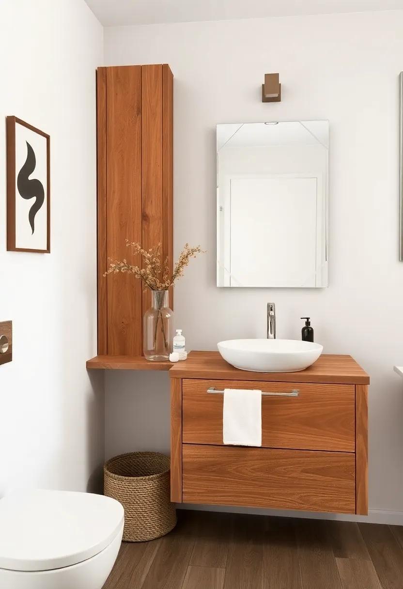 Rustic Wood: Incorporate a reclaimed wood vanity to introduce warmth and organic‍ textures ⁣into the space, adding a touch ⁣of rustic‍ charm