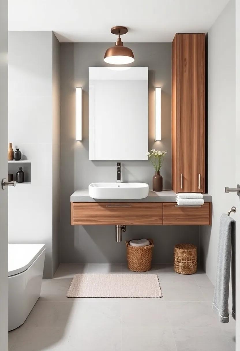 Under-Sink Storage: Incorporate ‍hidden​ storage solutions in ‌the vanity design to keep ​clutter at bay, ensuring‍ a serene environment