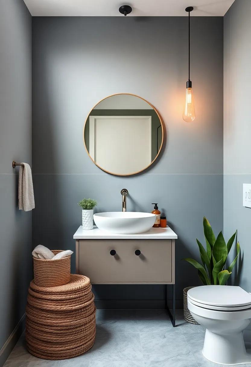 Upcycled Materials: Get creative and​ use​ upcycled materials for your ⁤vanity; it’s eco-friendly and adds a personal touch