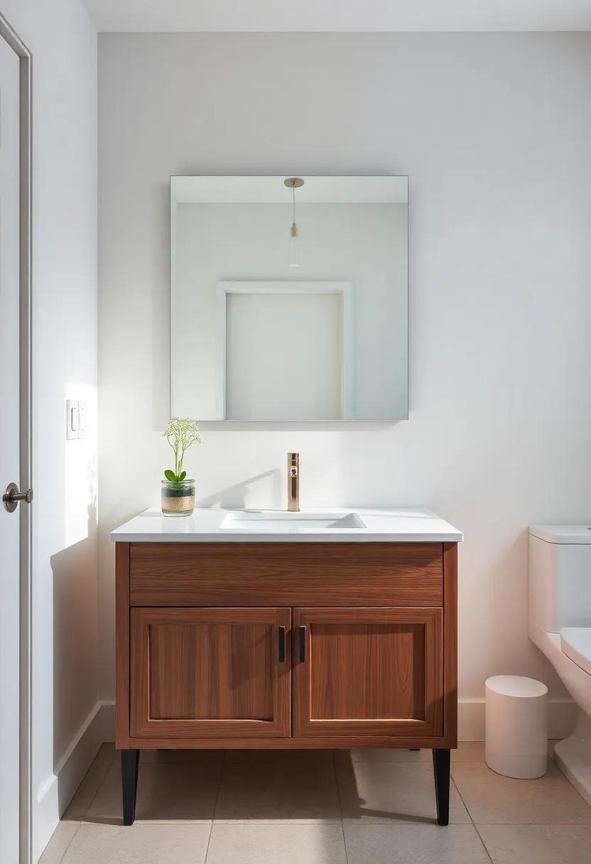 The Utility Factor: Combine functionality and style with a ‍vanity‍ that ​includes built-in electrical outlets for your‌ devices