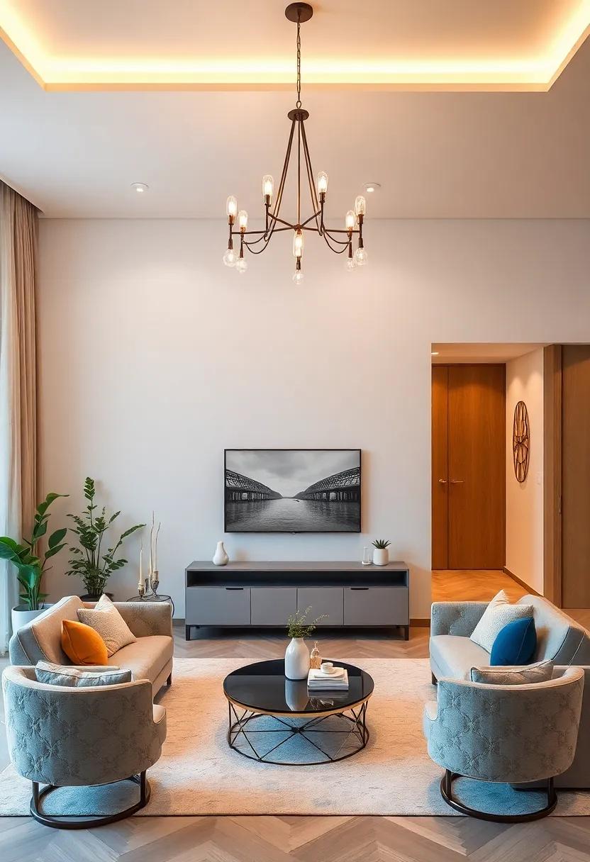 Modern Chandeliers: Mixing Elegance With Contemporary Design‌ For Apartments