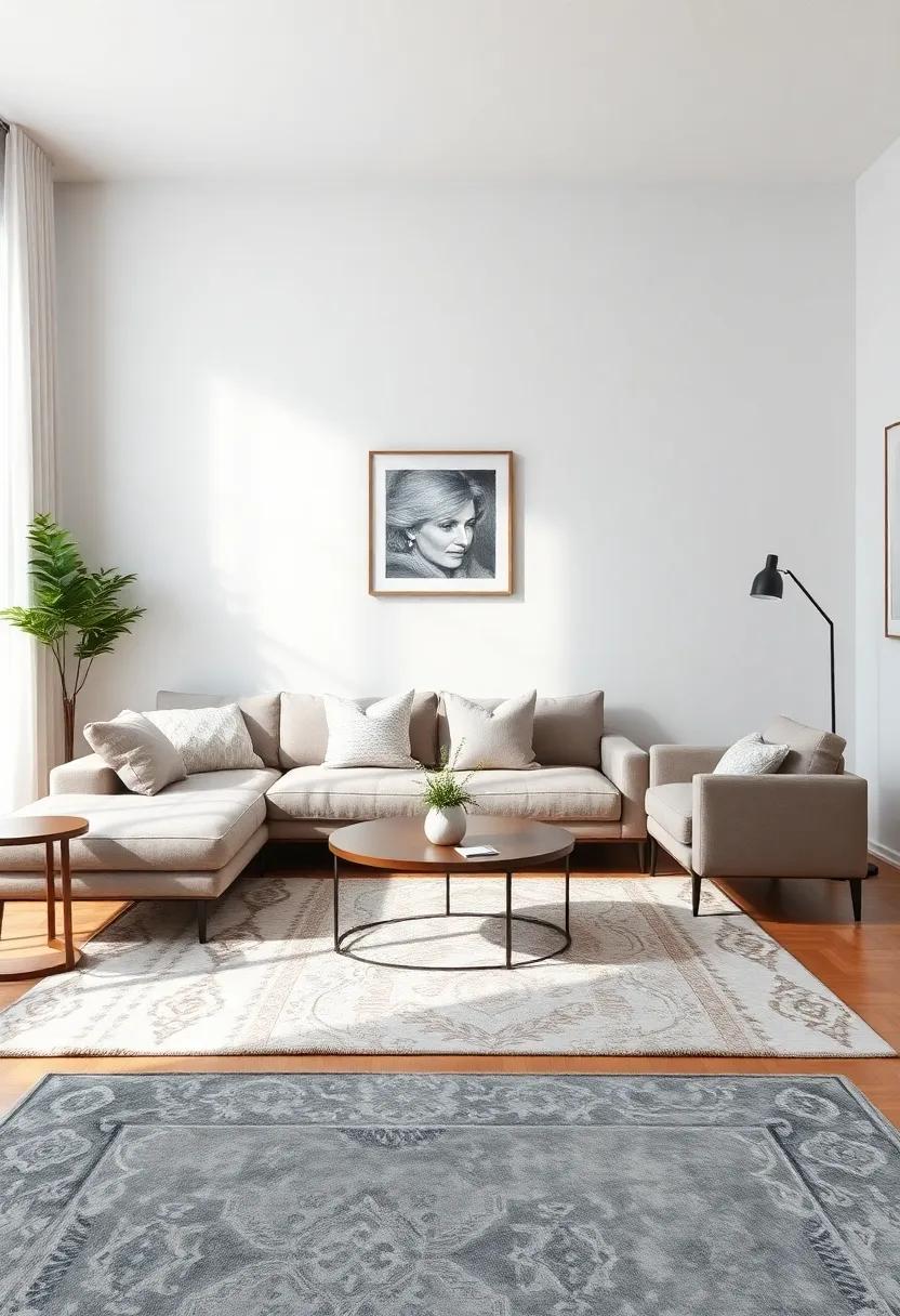 Creative Layering Techniques for Area Rugs in Apartment Living Rooms