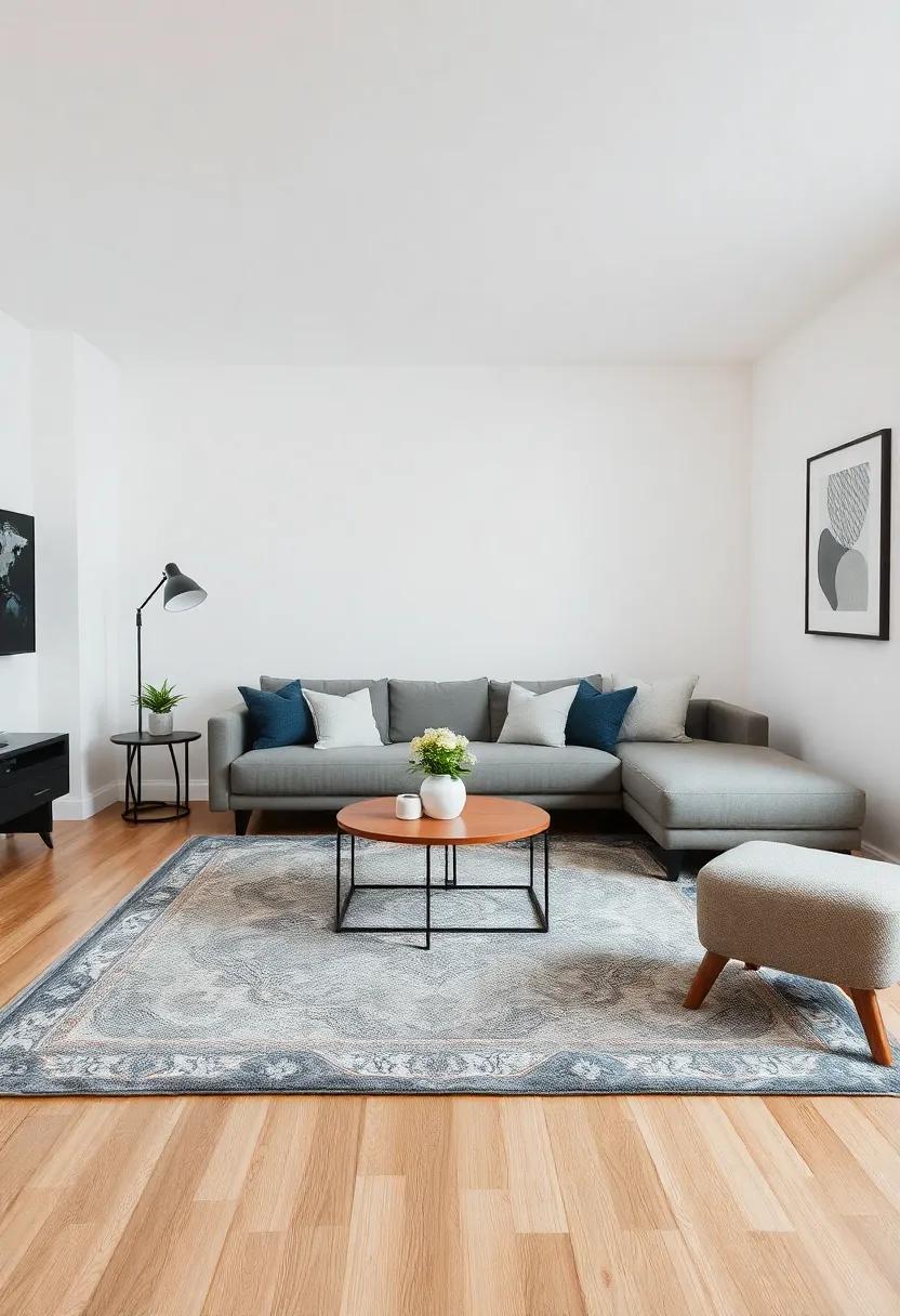 Defining Spaces: Using Rugs ⁣to Differentiate Areas in Your Living Room