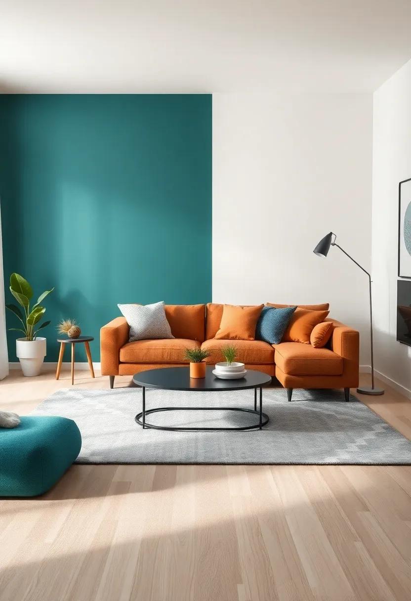 Color Contrasts: Using Rugs to Highlight Existing Decor Elements