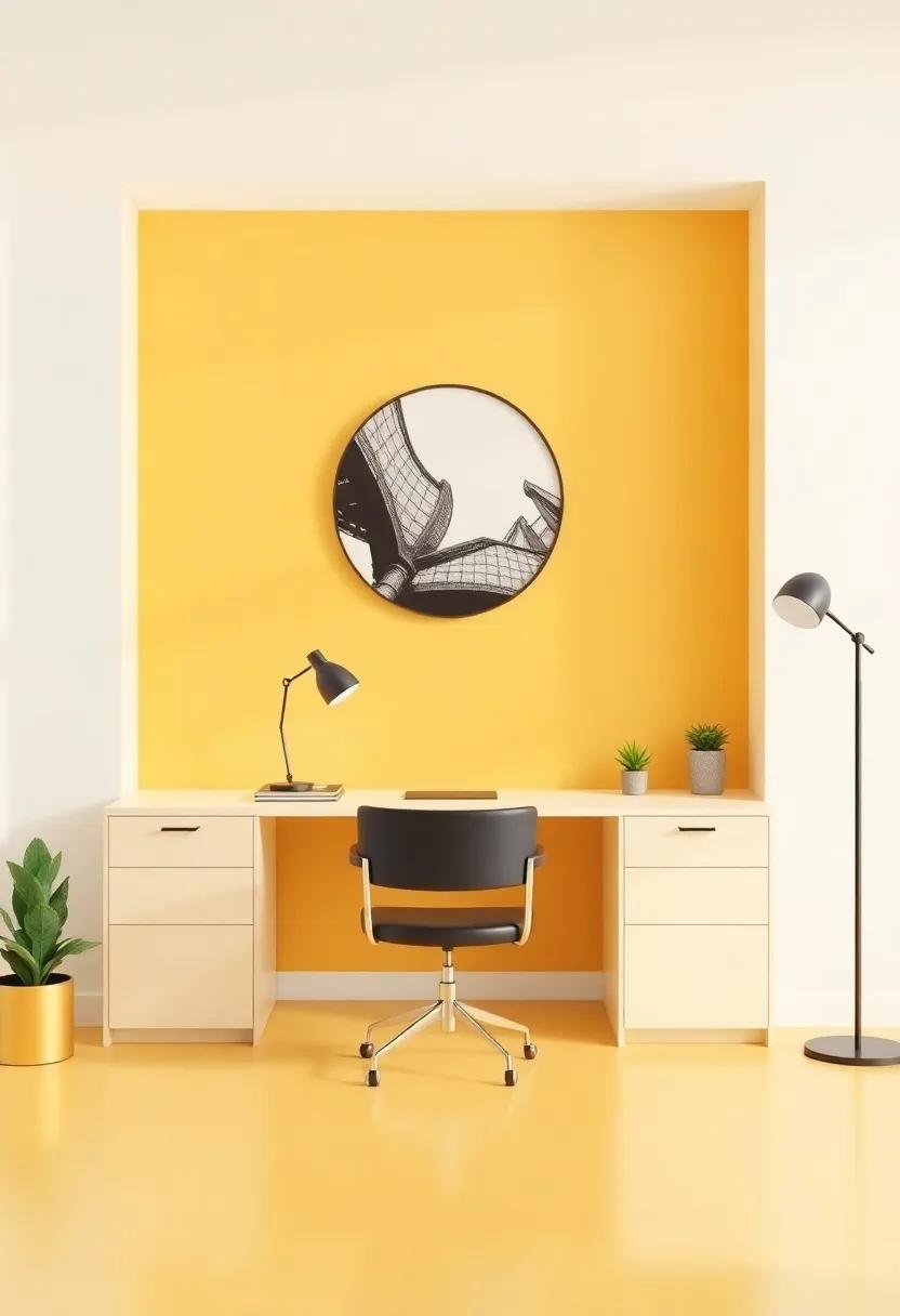 Geometric Elegance: ⁢Utilizing Shapes for a Stylish ‌Office Environment