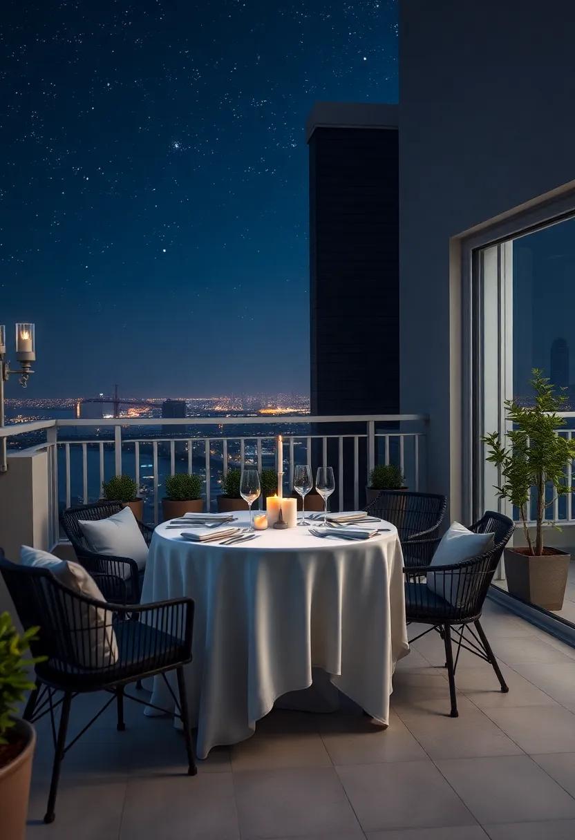Elegant Candlelit ‌Dinners Under the Stars