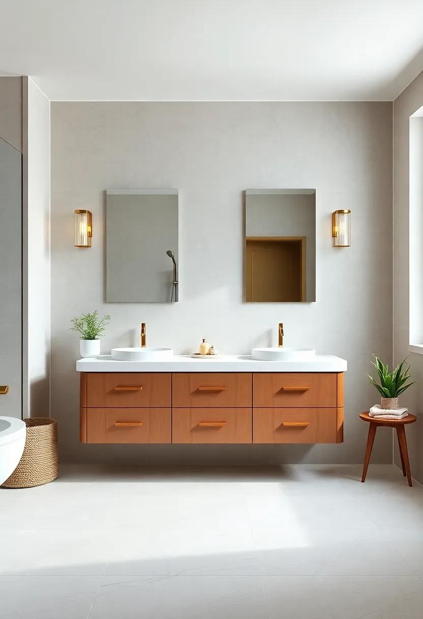 Designer Vanities: Choose a stylish custom vanity that blends functionality ⁢with aesthetic appeal to elevate your ​bathroom’s design