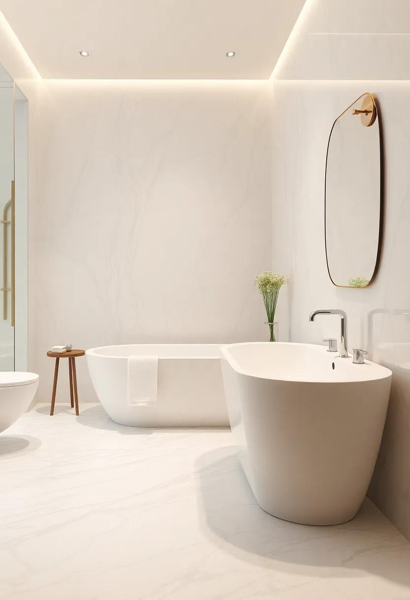Heated floors: Indulge in the luxury⁤ of​ heated bathroom floors that ‌keep your toes warm and cozy during those ​chilly mornings
