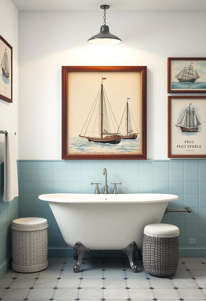 Decorate⁤ with Vintage Maritime prints and Posters for a ‍Touch of Nostalgia