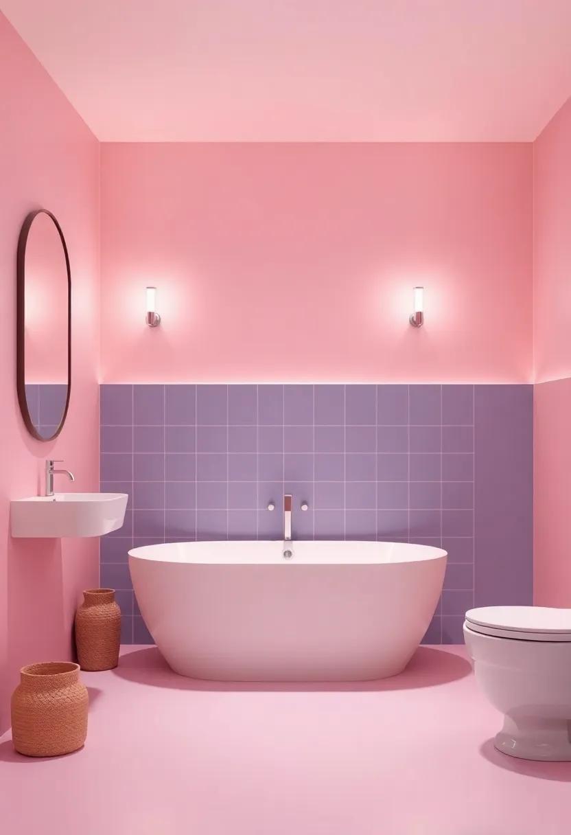 Bold Color Palette Transformations for an Invigorating Bathroom Ambiance