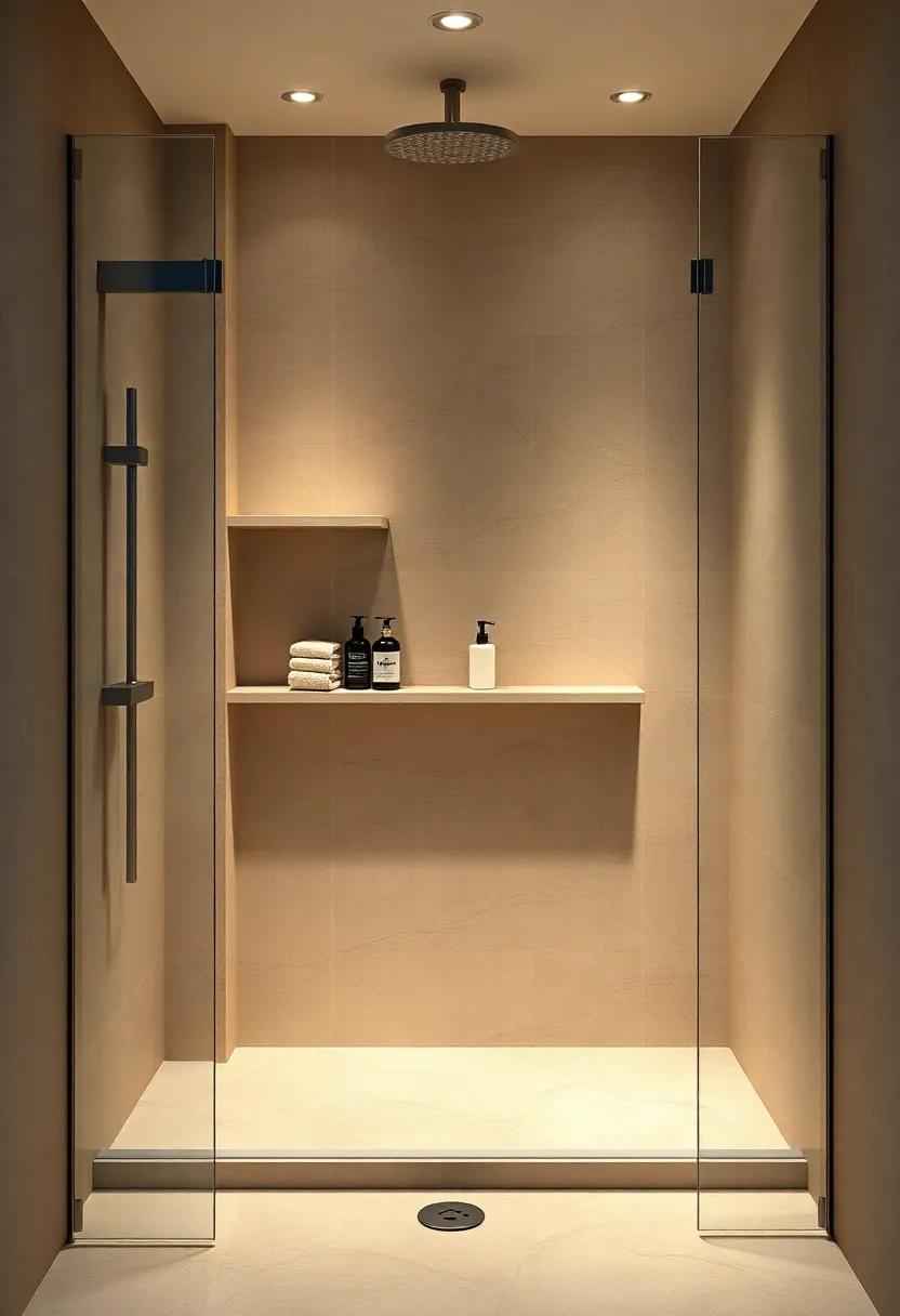 Built-in Shelving:​ Opt for integrated shelves or corner caddies to⁣ keep your toiletries organized and‌ accessible