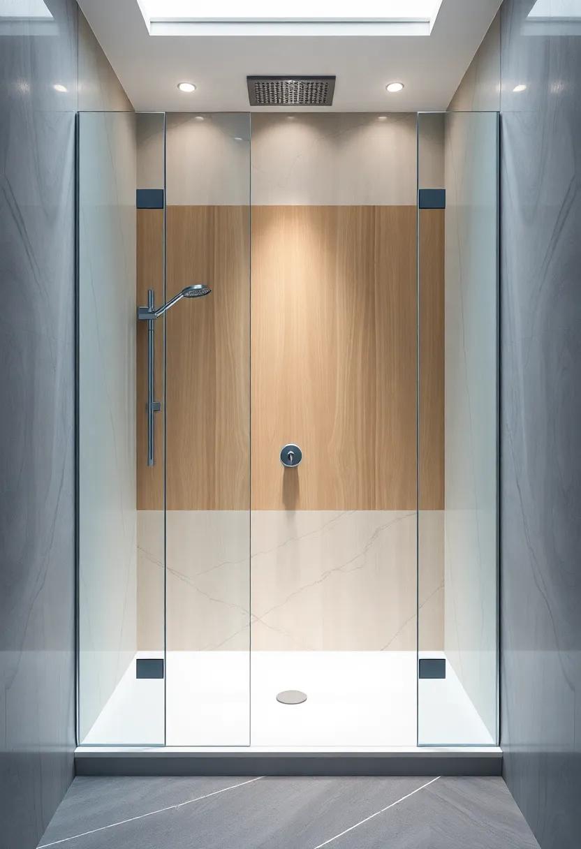 Wall Material: Select durable‍ and ⁢waterproof materials such as acrylic or glass for easy maintenance and longevity