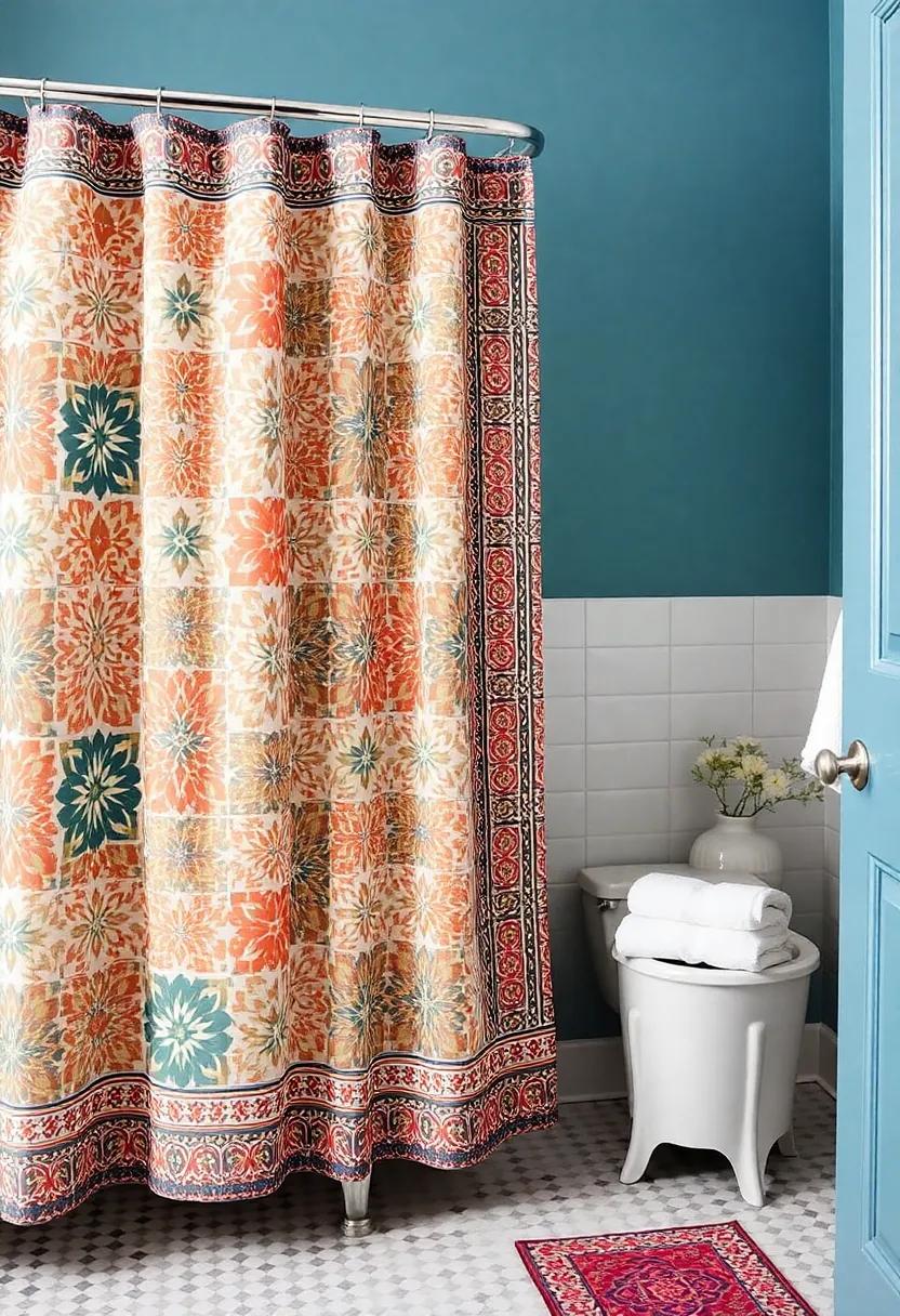 Cultural Tapestry: Celebrate ​diversity ​with prints inspired by​ cultural motifs, such as⁢ Moroccan tiles or‍ Indian paisley, ⁤adding a⁢ global ‍touch to your bathroom