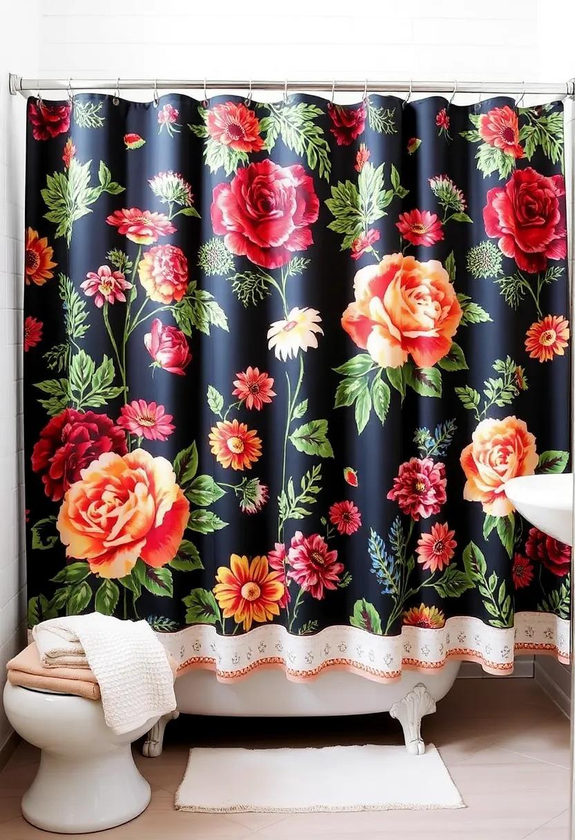 Vintage Floral: Integrate ⁤the charm of ​yesteryears ⁤with⁢ vintage ‌floral prints that ‌add ‌a romantic touch and vibrant color‌ to your bathing sanctuary