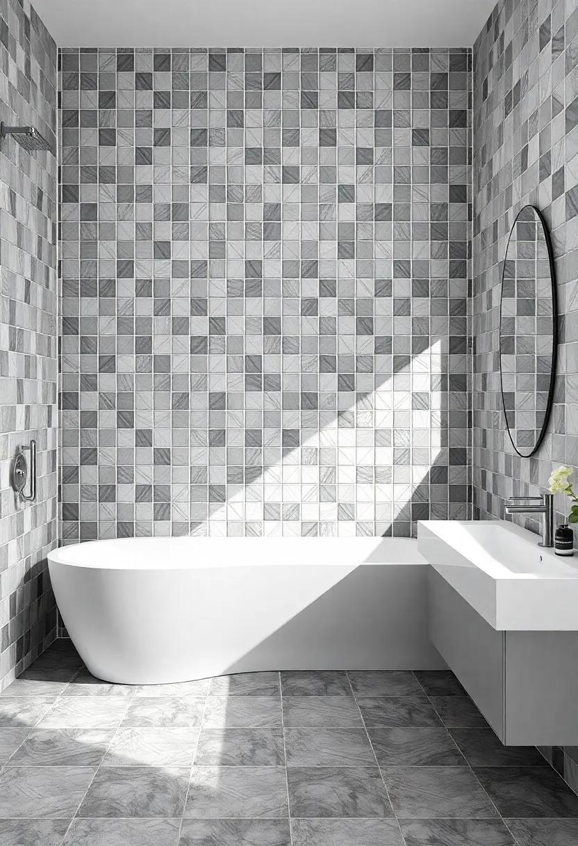 Uniting Floors and Walls through Coordinated Tile⁣ Themes