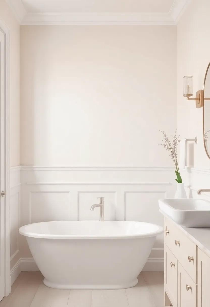 Soft and Stylish: The Appeal of Painted Wainscoting⁣ in Neutrals