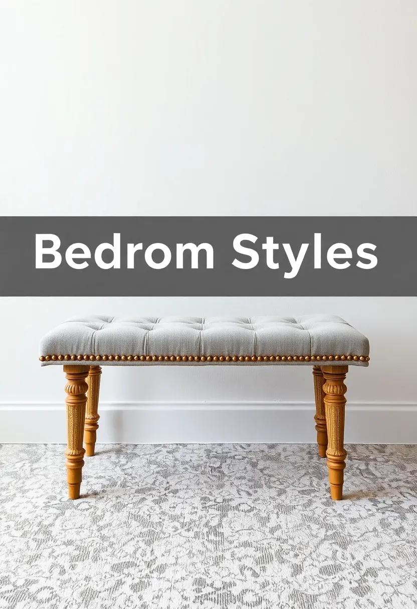 Exploring Bench Styles: Tufted, Sleek, or Vintage for ⁣Unique Bedroom Flair