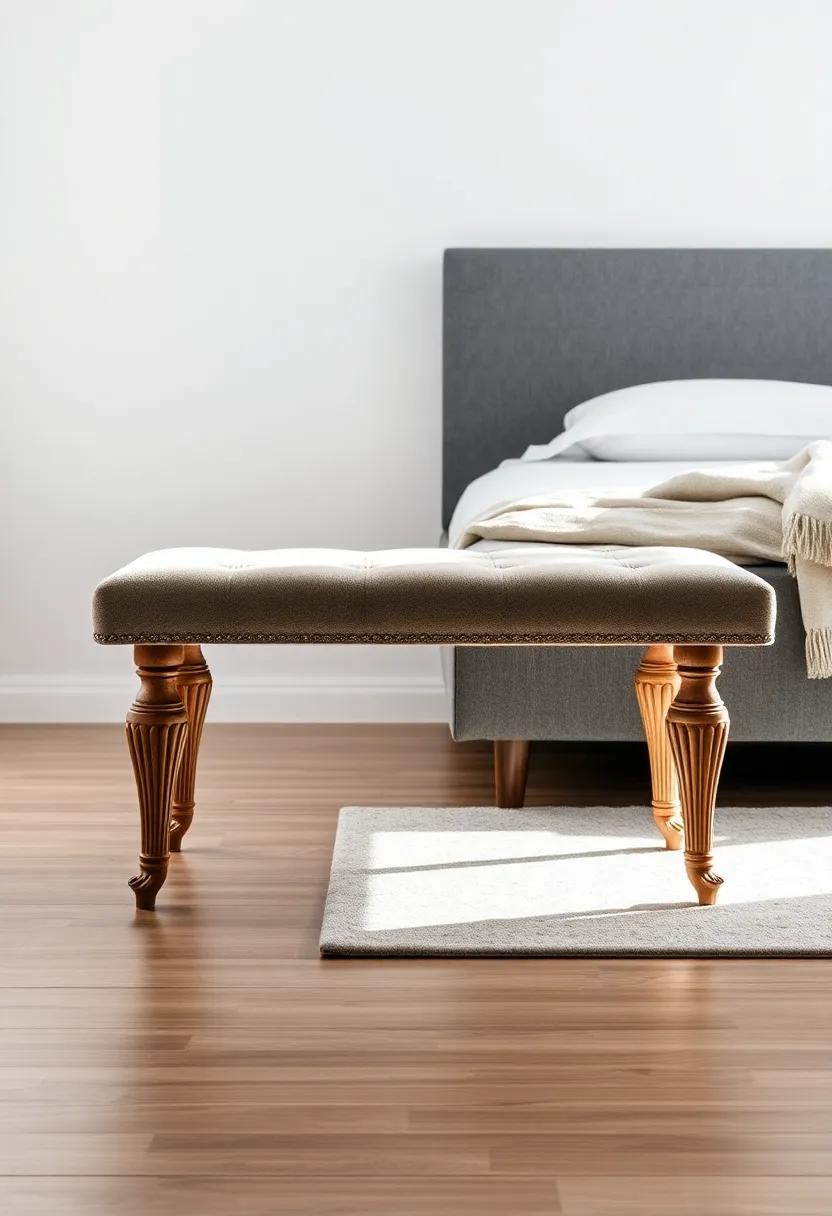 Juxtaposing Elements: Balancing Your‍ Bench⁣ with Other Bedroom Furniture