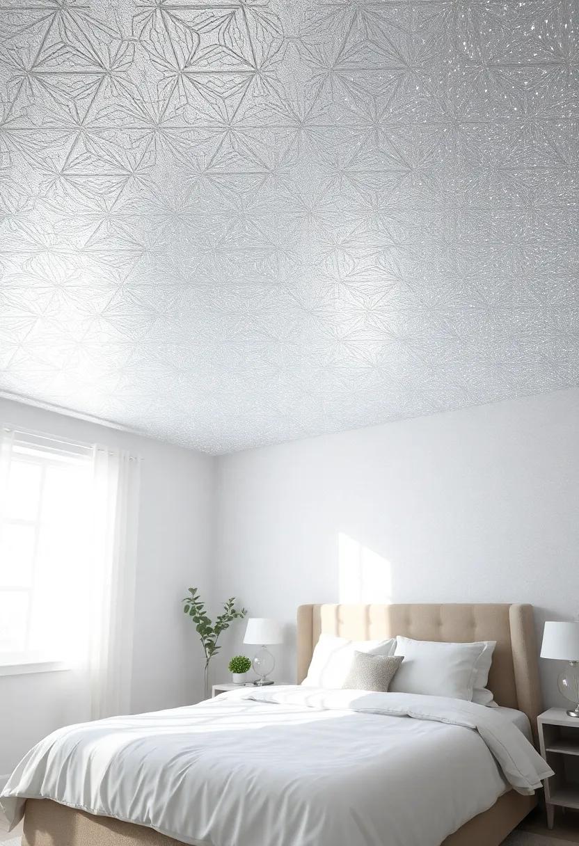 Frosted Silver: A frosted silver ceiling can reflect ⁤light beautifully,creating an ethereal quality that feels both modern and magical