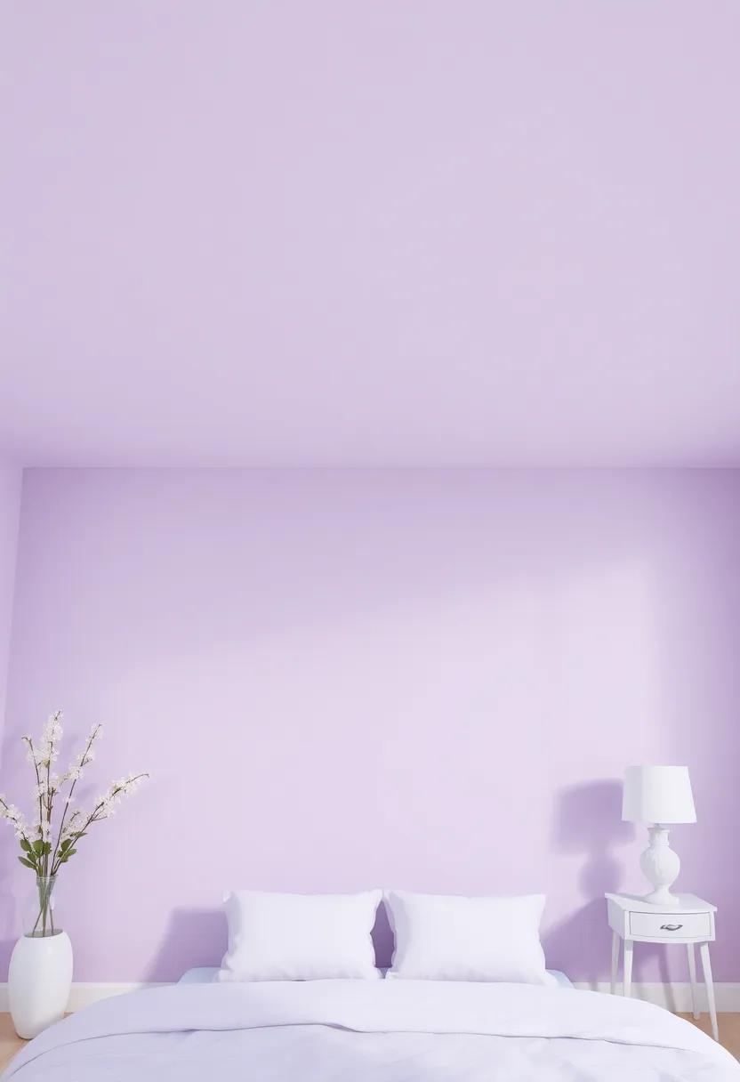 Soft ‌Lavender: A subtle lavender ceiling can provide a sense of serenity while adding a hint of playful⁢ elegance