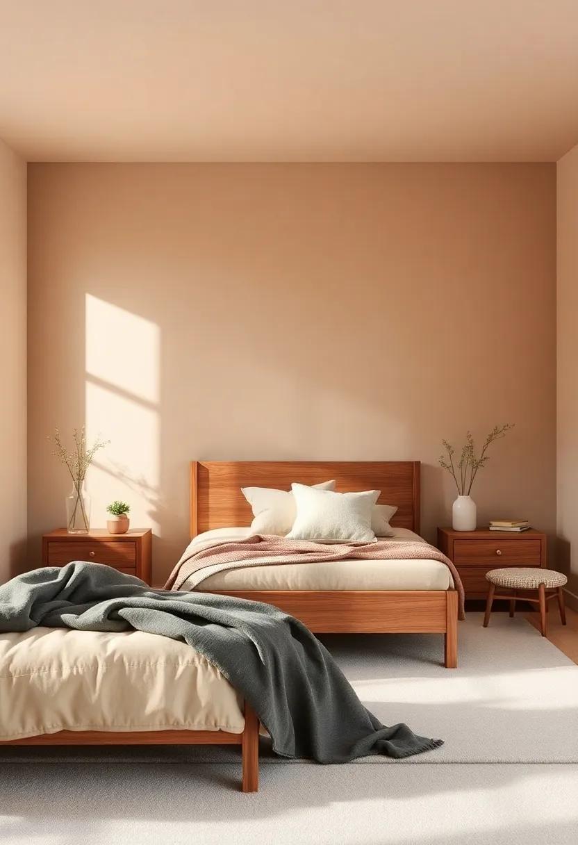 Warm Taupe: This versatile ‍warm taupe‍ sets a ⁤cozy tone, enhancing the grain of ⁣your wooden furniture‍ while providing a neutral canvas ⁢for‍ colorful accents