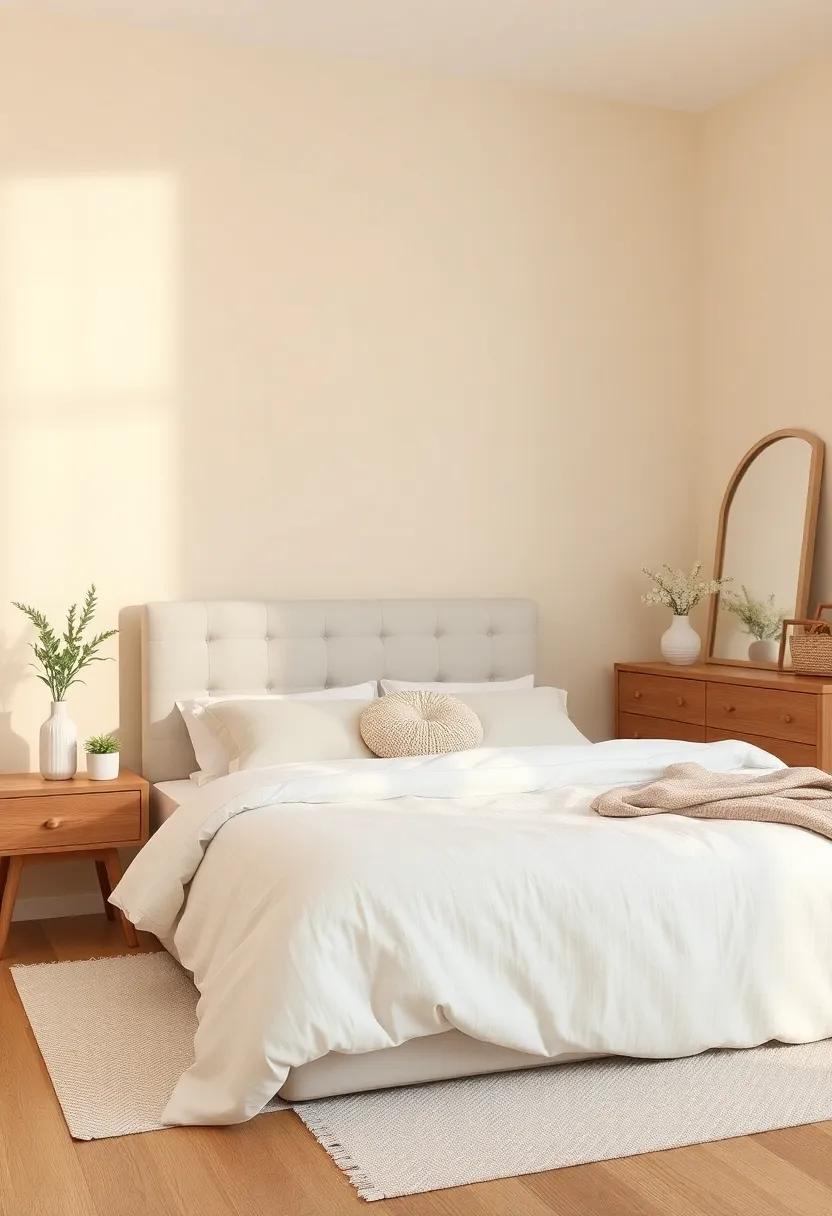 creamy Vanilla: ⁤Opt‌ for a ⁤creamy vanilla color to brighten‌ your space and​ create a soft, inviting ⁣environment that ⁣complements ​the‌ warmth of wood seamlessly