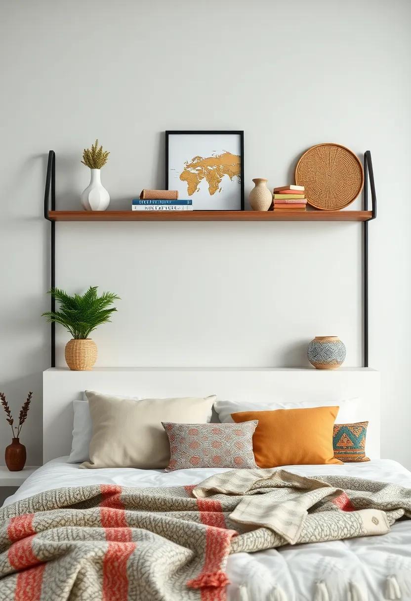 Evoking a Global Vibe: Ethnic Textiles in Modern‍ Shelf Decor