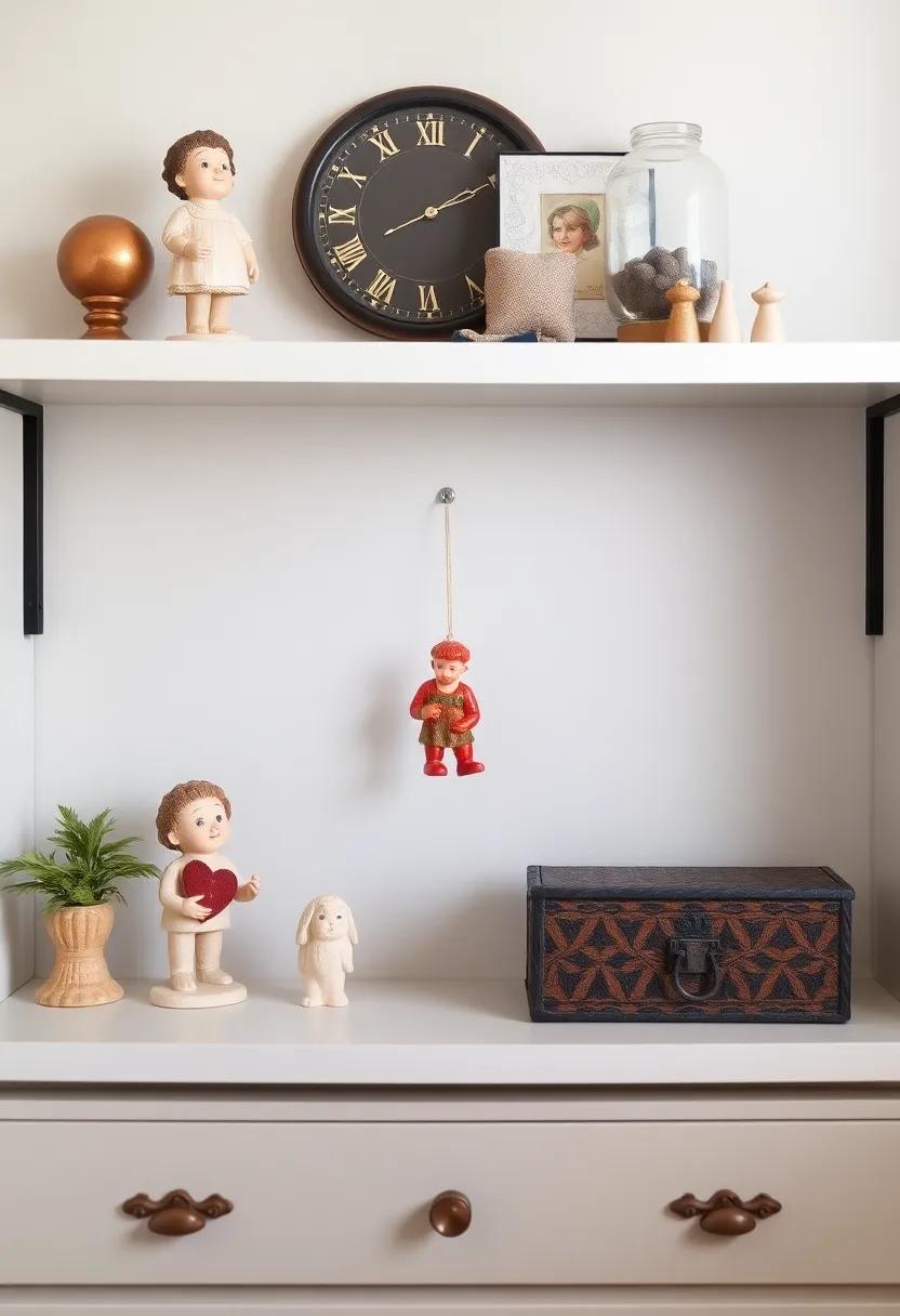 Whimsical Touches:‌ Adding Vintage Figurines for Character and Charm