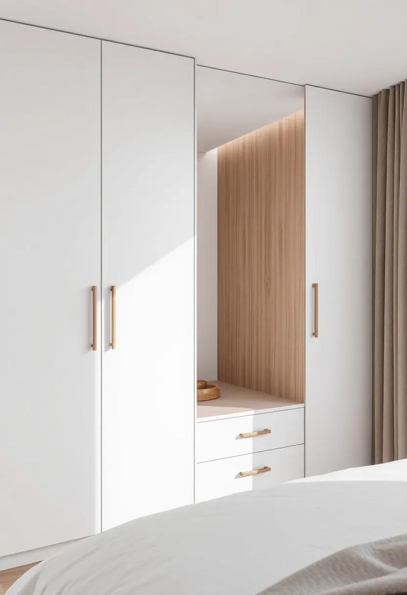 Enhancing Spatial Perception⁤ With Streamlined Wardrobe hardware