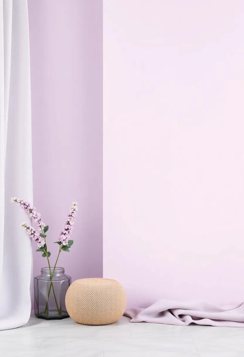 Pairing Textures: Fabrics that Shine in Lavender and Gray Interiors