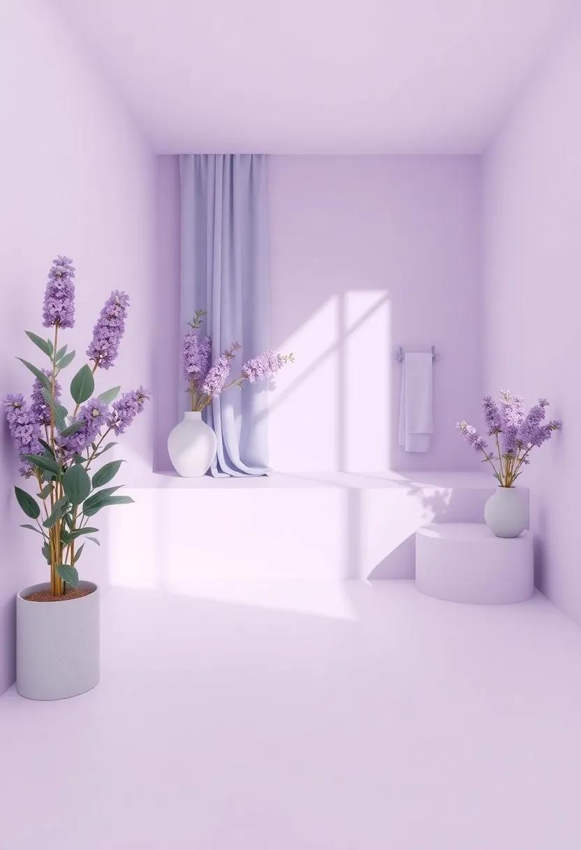 Harmonizing Lavender and Gray in ‍Artistic and‍ Creative ⁢Spaces