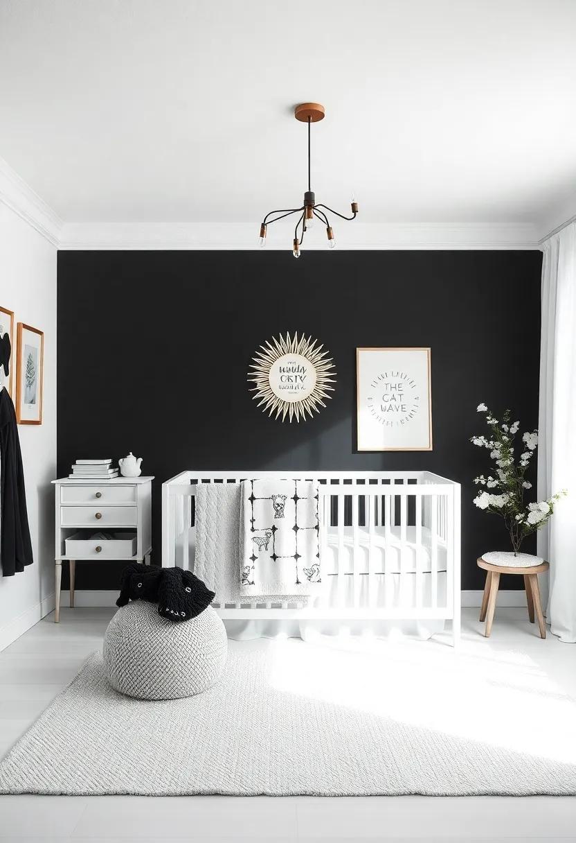 Incorporating Vintage Finds into‍ Contemporary Black and White Nursery Design